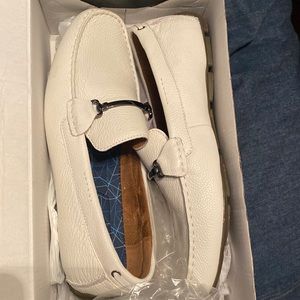 Alfani Marcus Driver White Shoes